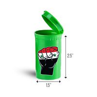 Syria Flag Hand First Aid Case Pill Container ID 4745G