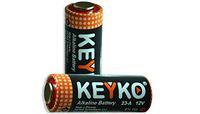 A23 Battery 12V Alkaline 55 mAh - 1-Pcs Pack - for Garage Doors Opener, Ceiling Fans & Wireless Doorbells Remotes Type: 12 Volt MN21 23GA 21/23 GP23AE A23G A23S Genuine KEYKO