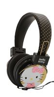 Hello Kitty 3D Headphones - Black (HK-35709)