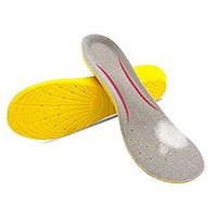 GAOAG Orthotic Plantar Fasciitis Shoe Insole Sport Breathable Cushion Height Increase Insole Comfort Performance Insole (Yello, Men's(6.5-9.5) Women's(7.5-11))
