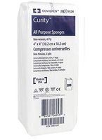 VERSALON Nonwoven All-Purpose Sponges - 4"x4" 4 Ply Bulk Nonsterile - 200 ea/bx