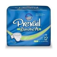 MCK76203101 - Adult Incontinent Brief Prevail Tab Closure 2X-Large Disposable Heavy Absorbency