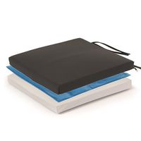 Protekt Breathable Gel Wheelchair Cushion with Straps - 18" x 16" x 4"