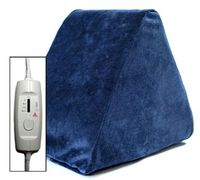 Tri-Heat Heating Pad for Hard to Target Areas - 2 in 1 Hot Therapy Pain Relief with Unique Tri-Heat Wedge and Flat Cover for Premium Relief