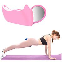 AOSRI Pelvic Floor Muscle Medial Trainer, Inner Thigh Exerciser Hips Muscle Trainer, Tight and Private, Change The Sedentary Posture Plastic Waist Shaping Postpartum Recovery Pink