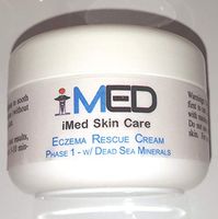 iMed Eczema Rescue Cream (4.5 oz Tub): – Maximum Strength with Dead Sea Minerals, MSM, Essential Oils and Urea. for Eczema, Psoriasis, Dry/Cracked, Itchy or Irritated Skin. for Body, Hands and Feet