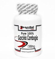 Pure 100% Garcinia Cambogia 1500mg 180 Capsules ~ Renevitol