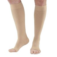 Ames Walker AW Style 291OT Luxury Opaque 20 30 mmHg OT Knee Highs Beige SM