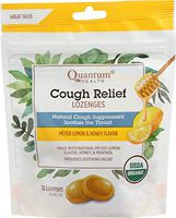 QUANTUM: Lozenges Cough Relief Lemon and Honey Organic