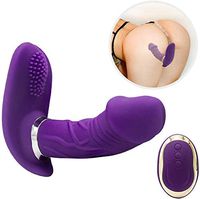 Six Toys for Women Pushing and Pulling Bunny Vibrating Reality D-illo with Suction Cup Sèxy Artificial Massage for Sè'xAdullt Men Six Women's Wearable Adullt Toy Couple