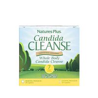 NaturesPlus Candida Cleanse Kit - 7 Day Morning & Evening Program, 56 Vegetarian Capsules - Restores Gut Health, Cleanses Intestines & Urinary Tract - Gluten-Free - 14 Total Servings