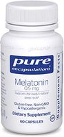 Pure Encapsulations - Melatonin 0.5 mg - Hypoallergenic Supplement Supports The Body's Natural Sleep Cycle - 60 Capsules