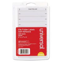 UNV60101 - Universal Self-Adhesive Permanent File Folder Labels
