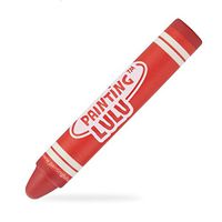 Stylus Crayon - Red Stylus Pen for Touchscreen Tablets & Smartphones. Coloring App Included!