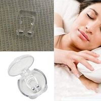 Chin Strips Silicone Magnetic Anti Snore Stop Snoring Nose Clip Sleep Sleeping Aid (1Pcs)