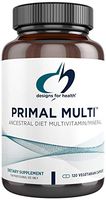 Designs for Health Primal Multi - Paleo-Friendly Multivitamin with Active Folate, Annatto Tocotrienols, Lutein, Broccoli Seed & Resveratrol (120 Capsules / 30 Servings)