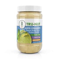 Tru-Nut Keto Collagen Protein Powder (10.6oz, 12 Servings) : Low Carb Protein Blend with MCT Powder, Use for Keto Drinks and Snacks, Gluten Free