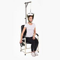 SUN RDPP Neck Cervical Traction Stretching Neck Uniform Belt Reducer Correction Traction Chair