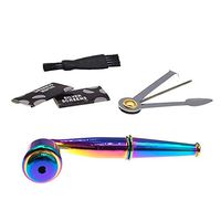 Lightweight Zinc Tool with Accessories Easy to Carry Rainbow Color