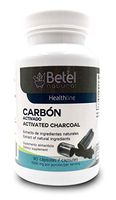 Carbon Activado Capsulas - Activated Charcoal Betel Natural 90 Capsules