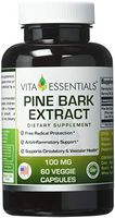 Vita Essentials Pine Bark Extract 100 Mg Veggie Capsules, 60 Count