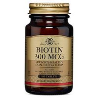 Biotin 300mcg 100 Tab 3-Pack