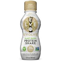 Evolve Protein Shake, Ideal Vanilla, 20g Protein, 12 Fl Oz (Pack of 12)