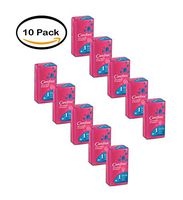 Pack of 10 - Carefree Acti-Fresh Body Shape Extra Long to Go Unscented Pantiliners, 36 ct