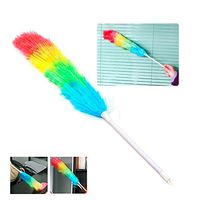 1pc Soft Magic Plastic Feather Duster Anti Static Car Home Window Cleaner 28"