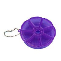Polytree Weekly 7-Days Pills Case Organizer (Purple 3)