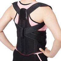 Humpback Posture Corrector Brace Lumbar Orthosis Brace Shoulder Back Support Belt Clavicle Support Straightener for Men Women (X-Large)