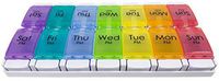 Find It 7-Day, Day/Night Pill Organizer, Storage, for Your AM/PM Medications, Vitamins, Supplements, FT07049