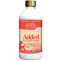 Buried Treasure Added Attention Children's Learning Support with GABA DHA Vitamin B and Herbal Blend 16 oz