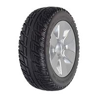 Pair of (2) 9" X 3" Black Jazzy Select Elite 6 Drive Tires whlasmb2017