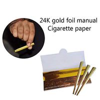 Celiy Rolling Paper Filter Tips, 110MM Natural White Unrefined Cigarette Paper, Unrefined and Raw Cigarette Filters