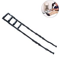 Ibnotuiy Adjustable Sit-Up in Bed Support Assist Handle with Adjustable Nylon Strap for Elderly, Senior, Injury Recovery Patients (L)