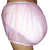 CARE Plastic Pant, Pull-on, Pink Size MD