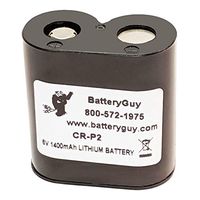 BatteryGuy CR-P2 6V 1400mah Lithium Battery