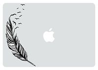 D478 Feather Apple Macbook (13 inch Pro/Air/Retina) Laptop Vinyl Decal Skin Sticker