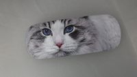 High Gloss Photo Image Cat case - Blue Eyes