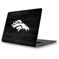 Skinit Decal Laptop Skin for MacBook Pro 13 (2013-15 Retina Display) - Officially Licensed NFL Denver Broncos Black & White Design