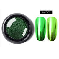 Mggsndi Mirror Effect Nail Powder, Nail Pigment Manicure Powder Pro 12 Colors Metal Mirror Glitter Nail Art Powder Pigment Decor Manicure Tool DIY Nail Decor 5