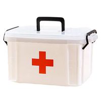 First-Aid Kits Medicine Storage Case Pill Box Container 24.5X13.5X17.5 CM-A015
