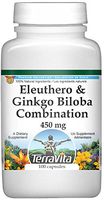 Eleuthero and Ginkgo Biloba Combination - 450 mg (100 Capsules, ZIN: 516387) - 3 Pack