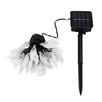 FuriGer Solar Garden string Lights, Outdoor Color Changing Solar Powered Glass Ball 20Led Party Light Outdoor Indoor Waterproof Solar Night Light Table Lamp for Decorations Ideal Gifts