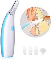 Ear Wax Removal, Ear Cleaner with LED Lights, Spiral Ear Wax Cleaner Kit for Humans, Ear Pick with 5 Silicone Spiral Tips, Safe Earwax Removal Tool