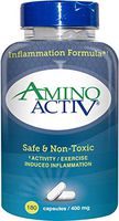 Amino Activ, Safe, Non-Toxic, Natural Solution for Relief from Activity/Exercise Induced Inflammation (180 Capsules)