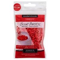 Candle-Lite Essential Elements Clean & Natural Scent Bursts Paper Warmer Refills Lasts 2X Longer Than Wax (Jasmine & Patchouli 4 Pack)