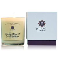 Paxwell Candles Scented Candles - Cherry Wood & Sweet Jasmine - Gift Sets for Women - 50 Hour Burn Time - Aromatherapy - All Natural 100% Soy Wax - Relaxing and Calming Gift Box- Non-Toxic Fragrance