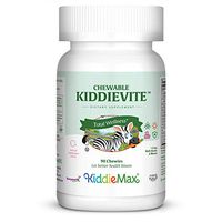 Maxi Health Chewable KiddieVite - Multivitamins & Minerals - Bubble Gum Flavor - 90 Chewies - Kosher